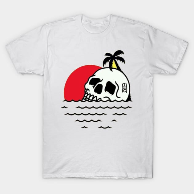 Skull island T-Shirt by OldSchoolRetro